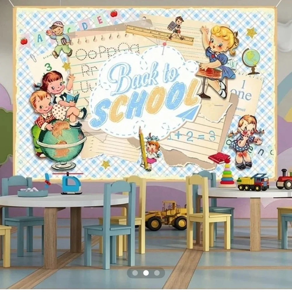 Back to School Vintage Poster